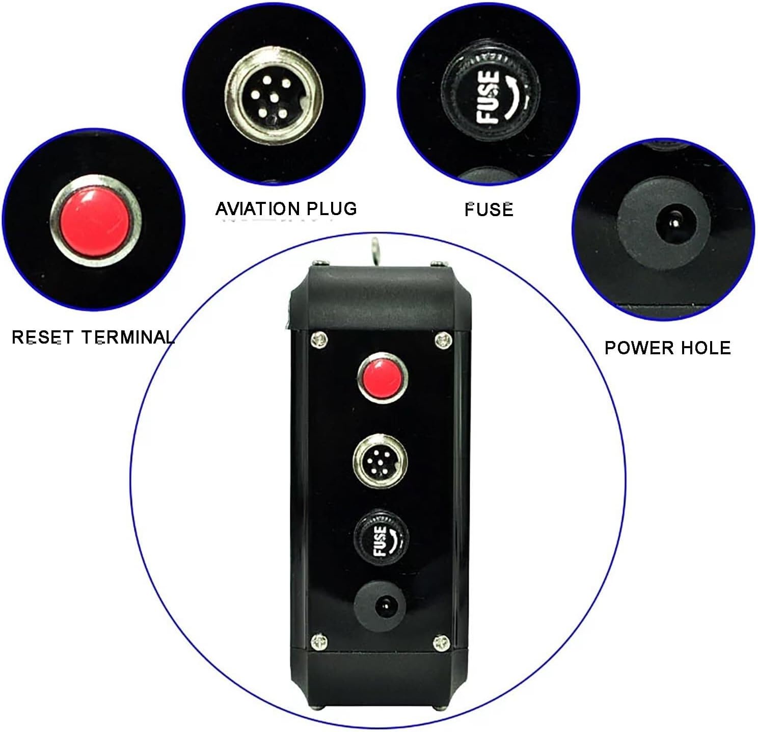 Production Line Counting Screen, Foot Pedal Red Display Digital Counter 0-9999 4 Digits, for Factories, Assembly Lines, Airports, and Stations, Breeding Farm, Conveyor Belt