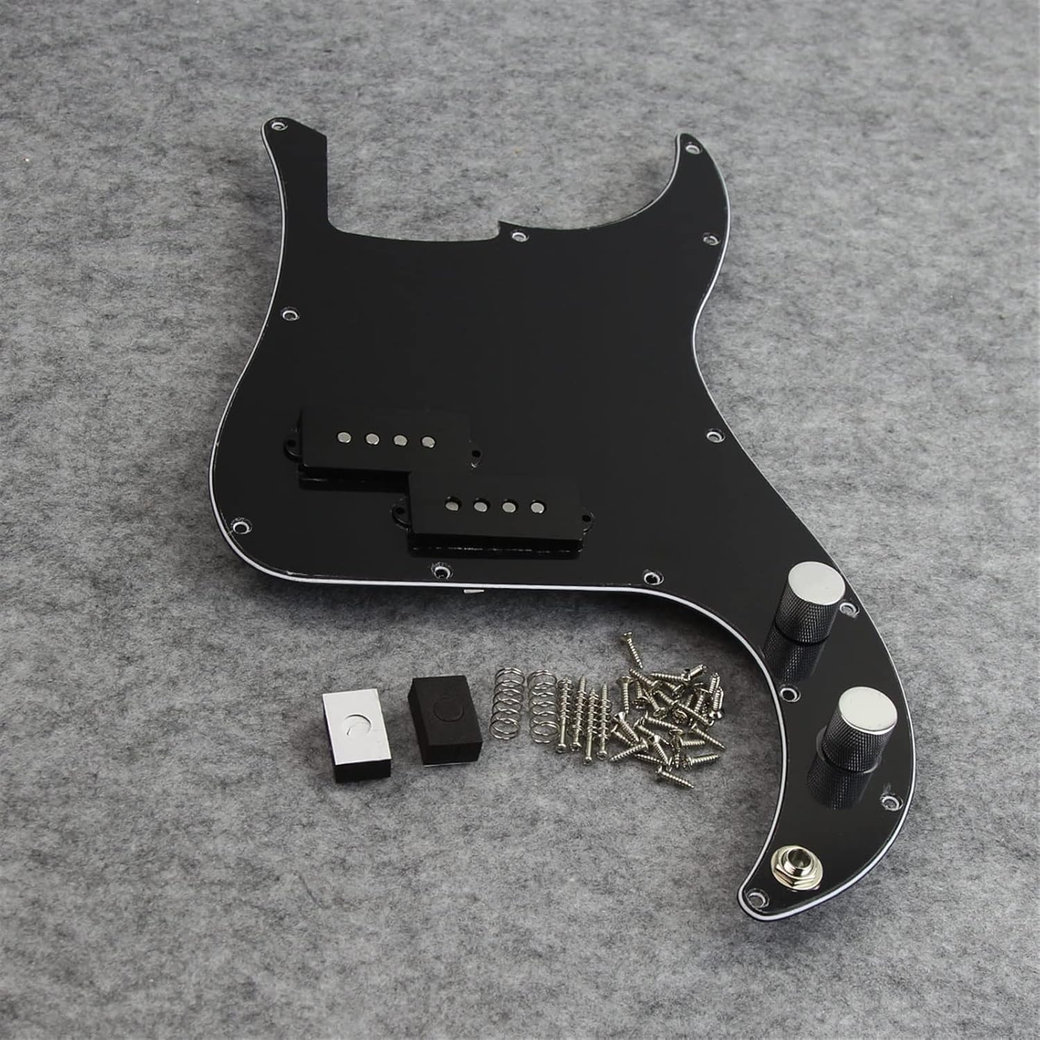 TSTS Prewired Loaded Bass Guitar Pickguard with Alnico 5 Pickup for 4-Strings Bass Guitar Prewired Pickup Pickguard (Color : 01)