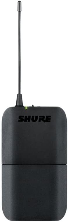 Shure BLX1288/W85 UHF Wireless Microphone System, 300ft Range, 14-Hour Battery Life, Includes Handheld & Lavalier Mics, Dual Channel Receiver, H11 Band