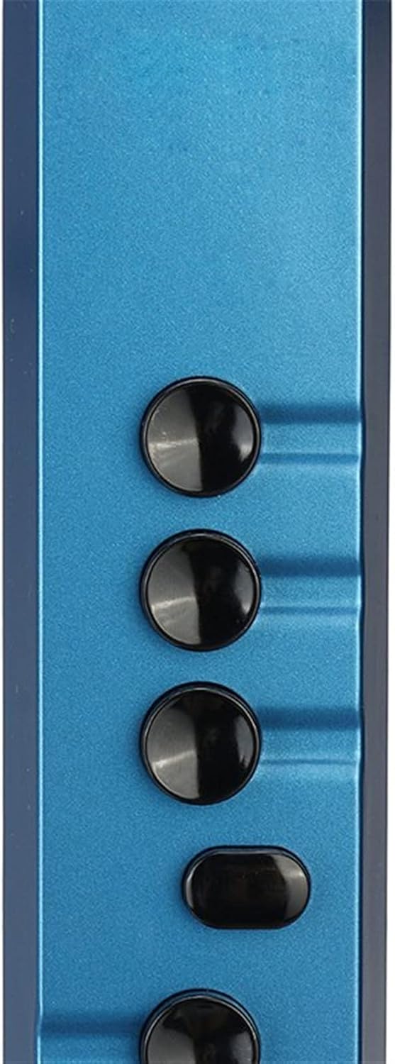 KESHUO Electric Saxophone Digital Wind Instrument Concert Music Training Beginner Beginner Amateur Child Early Education Brass Sax Beginners Kit (Color : Blue)