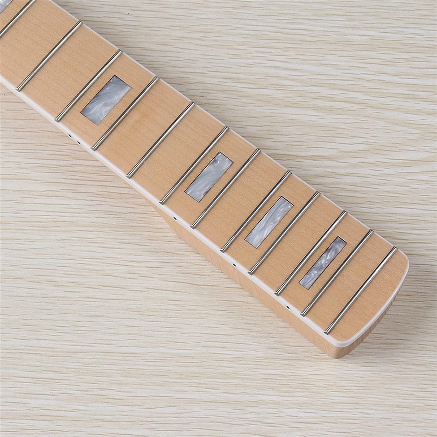 Left Hand Electric Bass Guitar Neck Maple for TL Bass Neck 20 Frets Natural Fingerboard Guitar ​Neck Replacement (Color : Right Hand)
