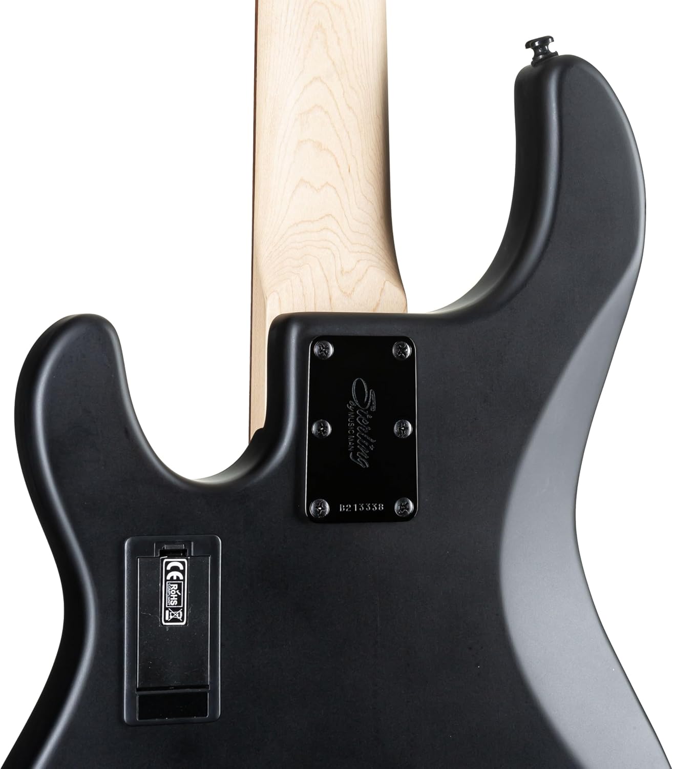 Sterling By Music Man StingRay RAY5HH Bass Guitar - Stealth Black