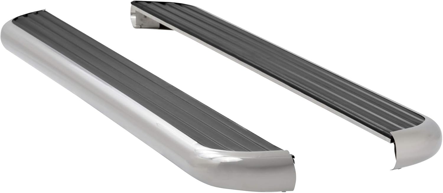 LUVERNE 575088-571117 MegaStep 88-Inch Premium Wheel to Wheel Running Boards, Select Chevrolet Silverado, GMC Sierra 1500, 2500, 3500 HD