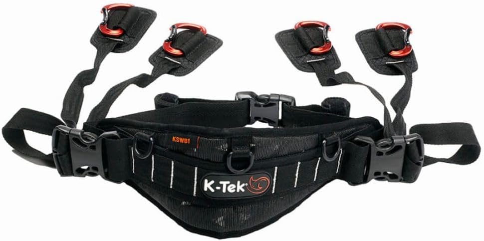 K-Tek Stingray Junior X Bag (Orange) and Waist Belt Bundle