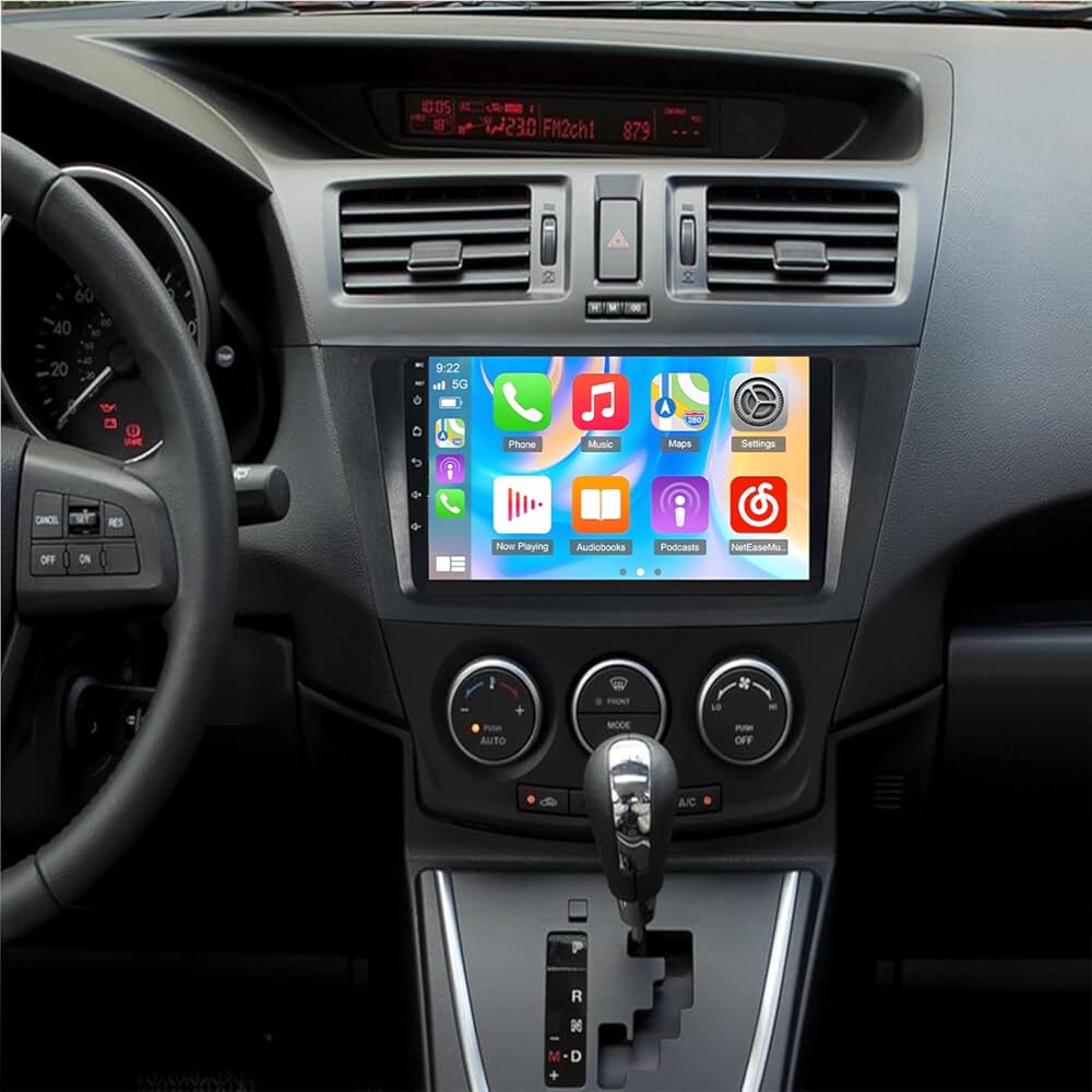 Car Radio Stereo Fit for Mazda5 2011 2012 2013 2014 2015, 9
