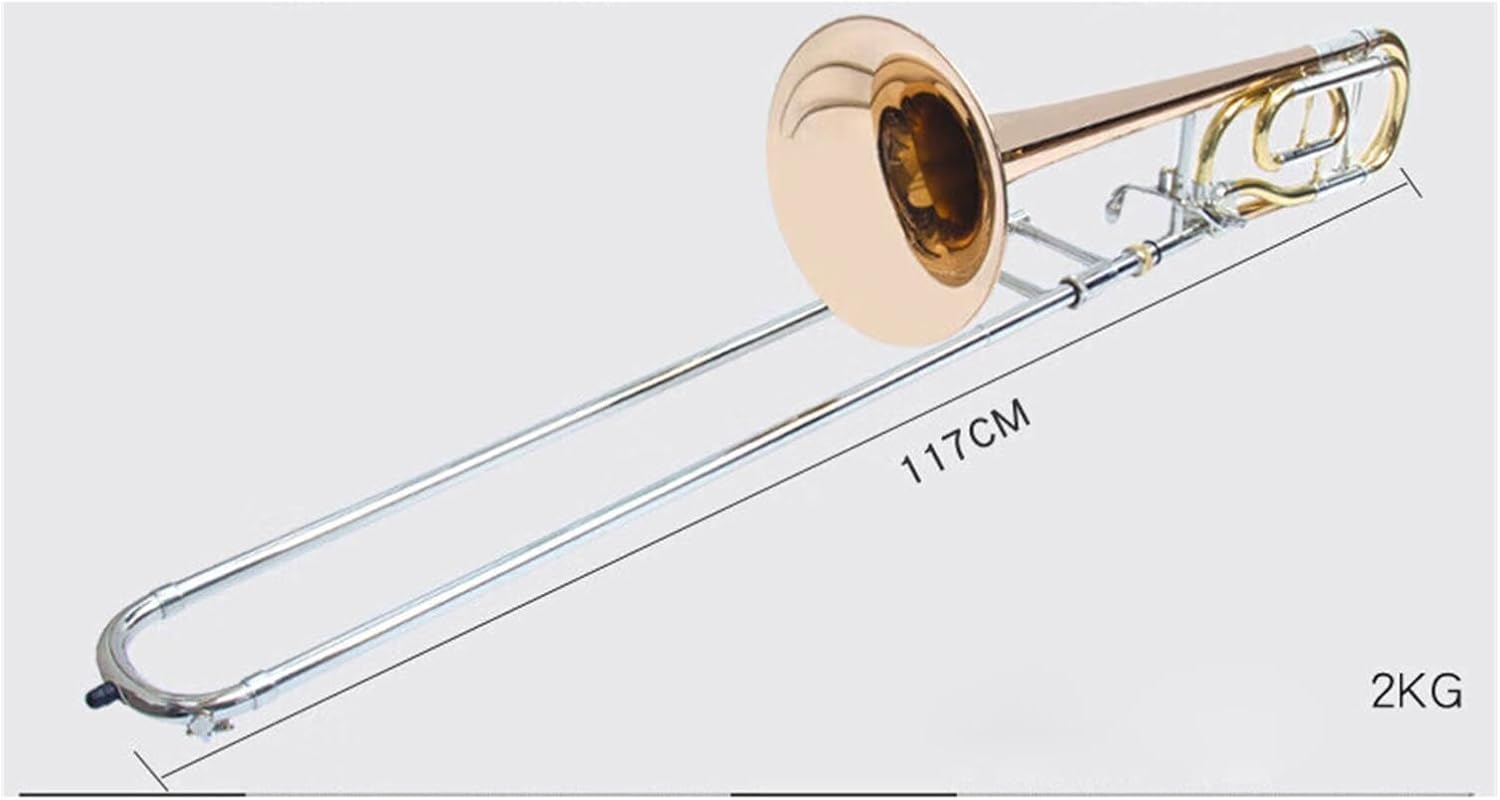 Tenor B flat trombone suitable for adult professional instruments