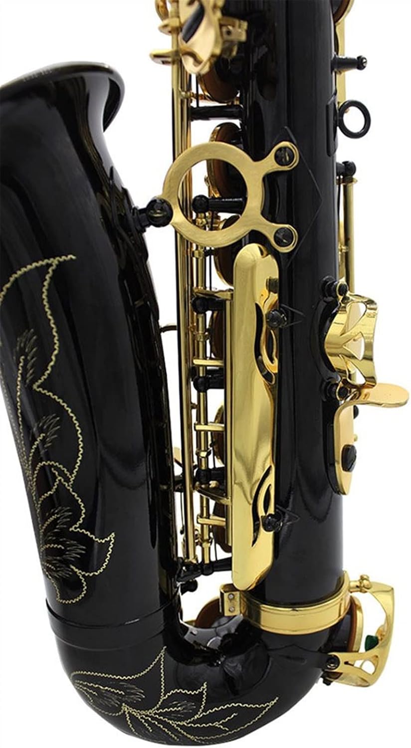 Alto Saxophone EB E Flat Brass Sax with Case Gloves Cleaning Cloth Woodwind Instrument