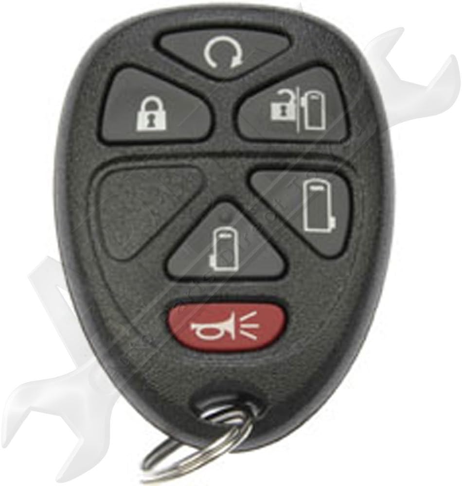APDTY 24838 Keyless Entry Remote 6 Button Replaces 20970807, 22950621