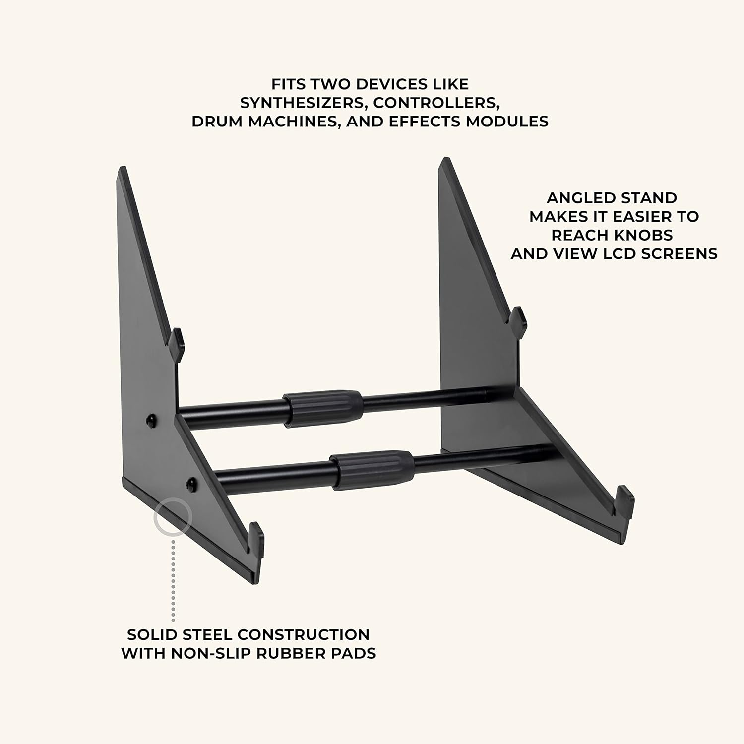 Headliner 2-Tier Desktop Synth Stand (HL22052)