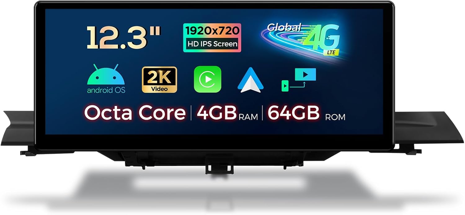 XTRONS 12.3 Inch Android 13 Car Stereo for Audi A4 A5 S4 S5 RS4 RS5 (B9)(2016-2020) MIB System, IPS Touch Screen 4+64GB Global 4G Car Radio GPS Navigation Support Wireless CarPlay Android Auto