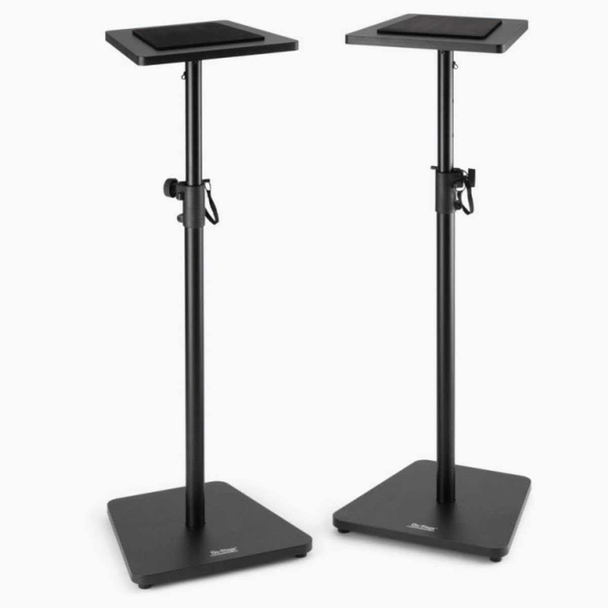 On-Stage SMS7500B Wood Studio Monitor Stands, Pair, Black