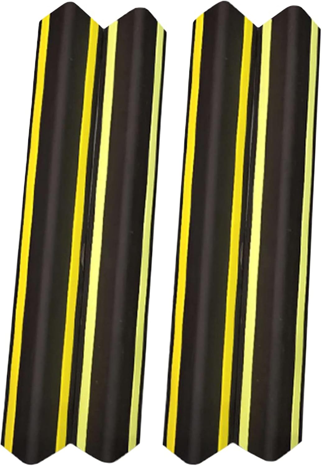 Wall Corner Guards L-Shaped, Reflective Corner Protector for Parking Columns/Garage Walls/Warehouses, Car Parking Protector Bumper (Color:Pack 4), 80x20cm