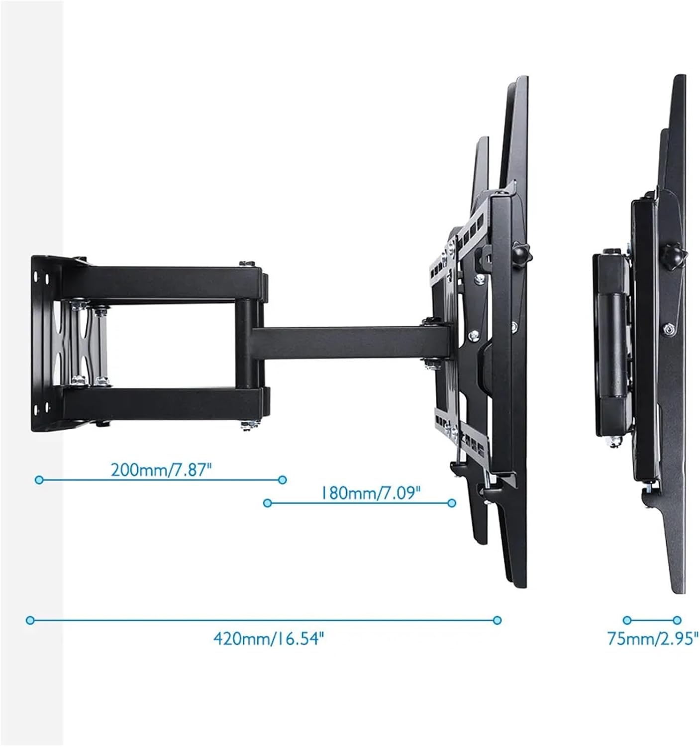 Corner TV Wall Mount Tilt and Swivel TV Bracket Full Motion TV Mount Holders for 32-65 inch LCD LED Plasma Flat Screens