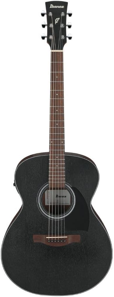Ibanez PC54E Acoustic-electric Guitar - Open-pore Weathered Black