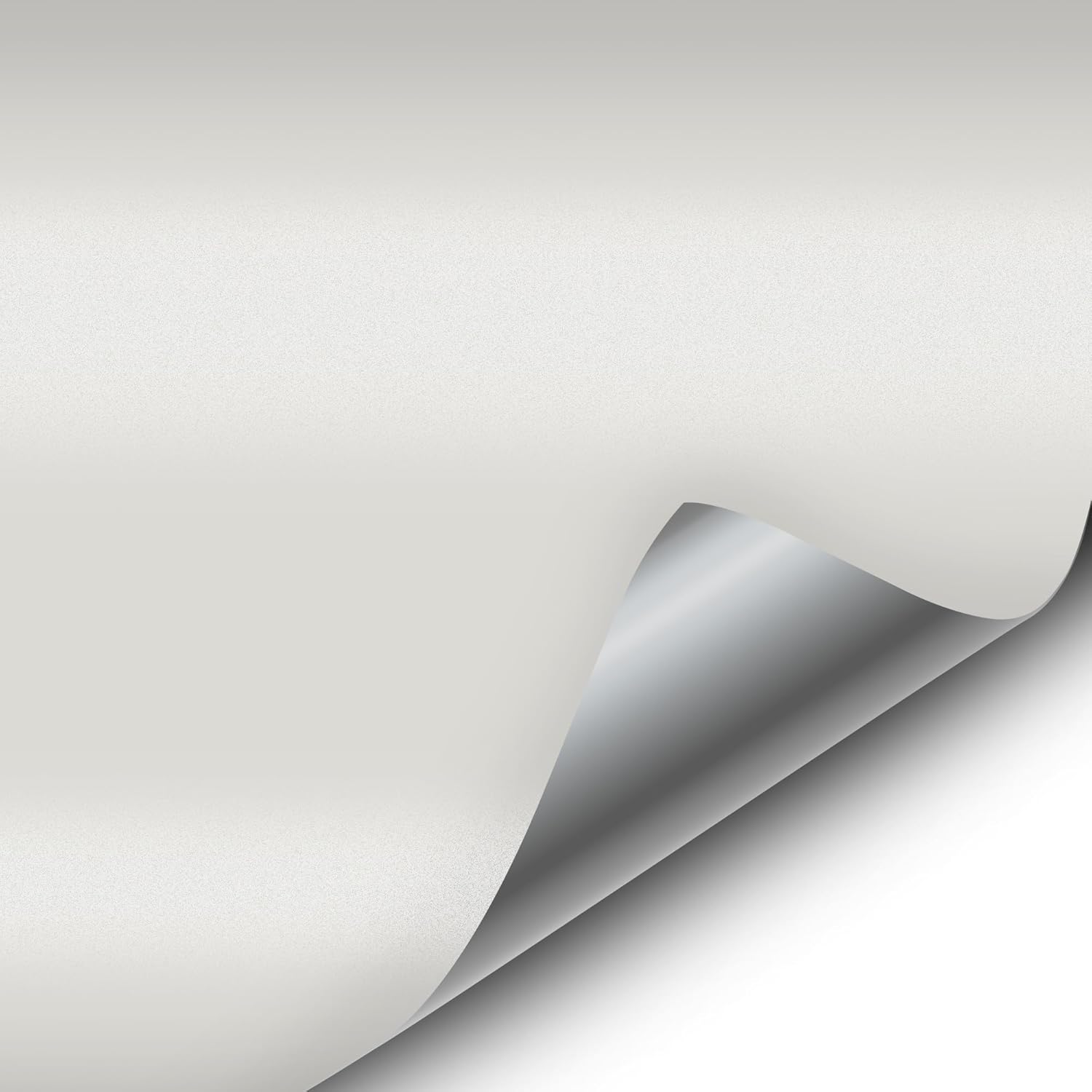 VViViD+ Matte Metallic Combat Pearl Grey Premium Vinyl Wrap Film (100ft x 5ft)