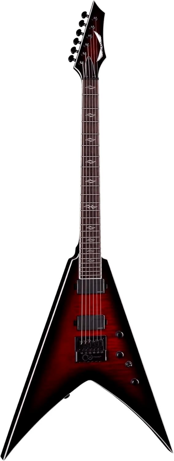 Dean Guitars Vengeance Select Evertune Fluence, Black Cherry Burst, VEN SEL ET FL BCB (Guitar Only)