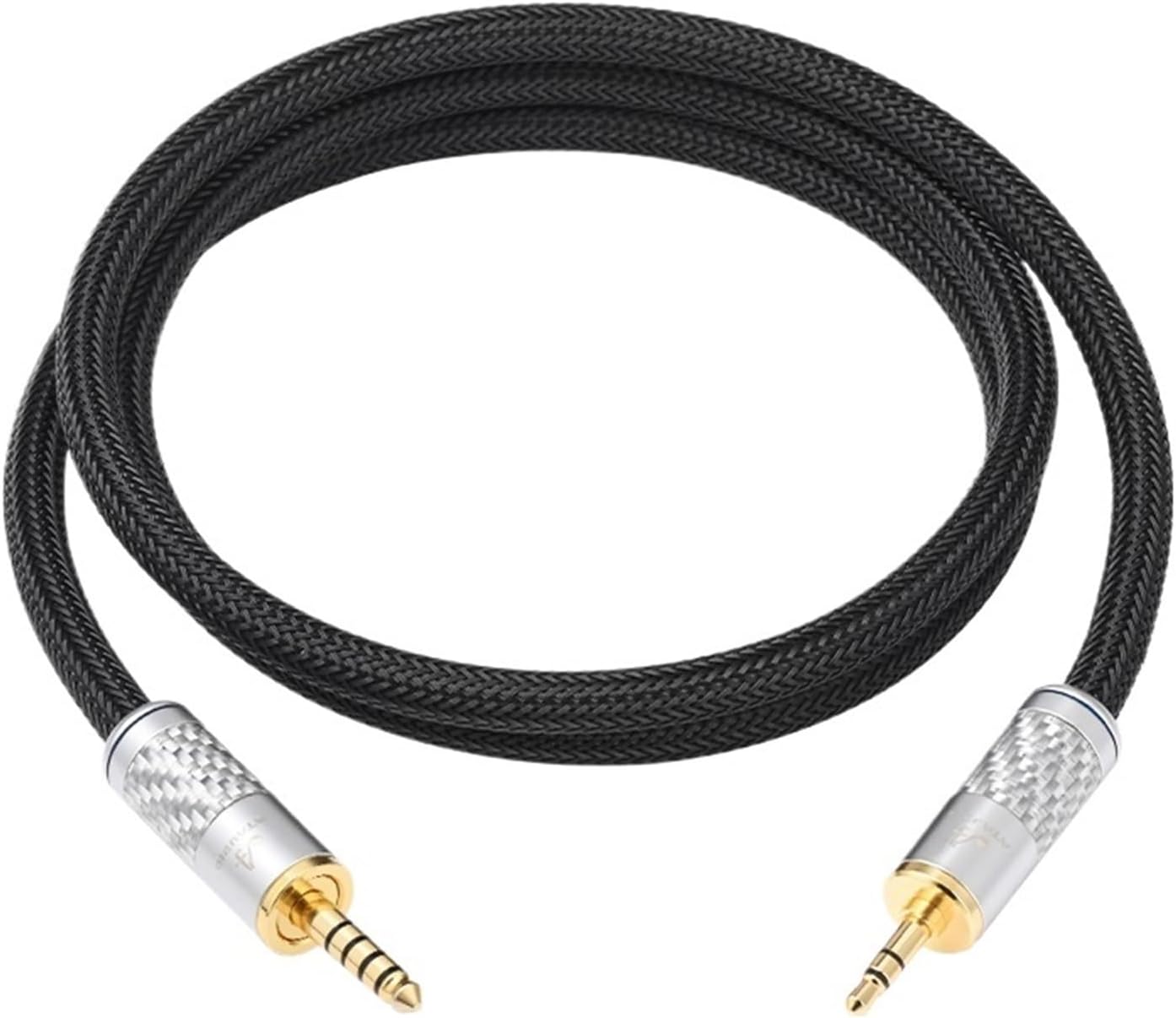 Aux Cable Hi-end OCC Core 3.5mm/4.4mm/6.5mm Jack Balanced Male to Male Adapter Cable(5m)