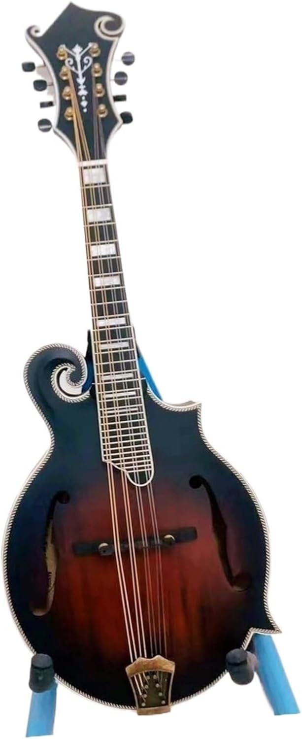 Mandolin Pattern Maple Handmade Single Instrument Beginner Mandolin String Instrument