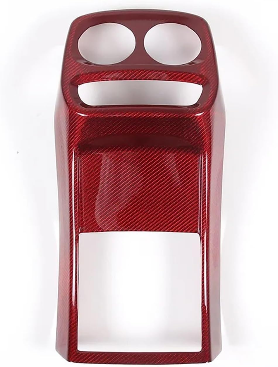 GERRIT Car Accessories Fit for Mercedes Benz G-Class W461 W463 2019-2022 Carbon Fiber Rear Air Conditioning Vent Frame Cover Trim Sticker Upholstery Care