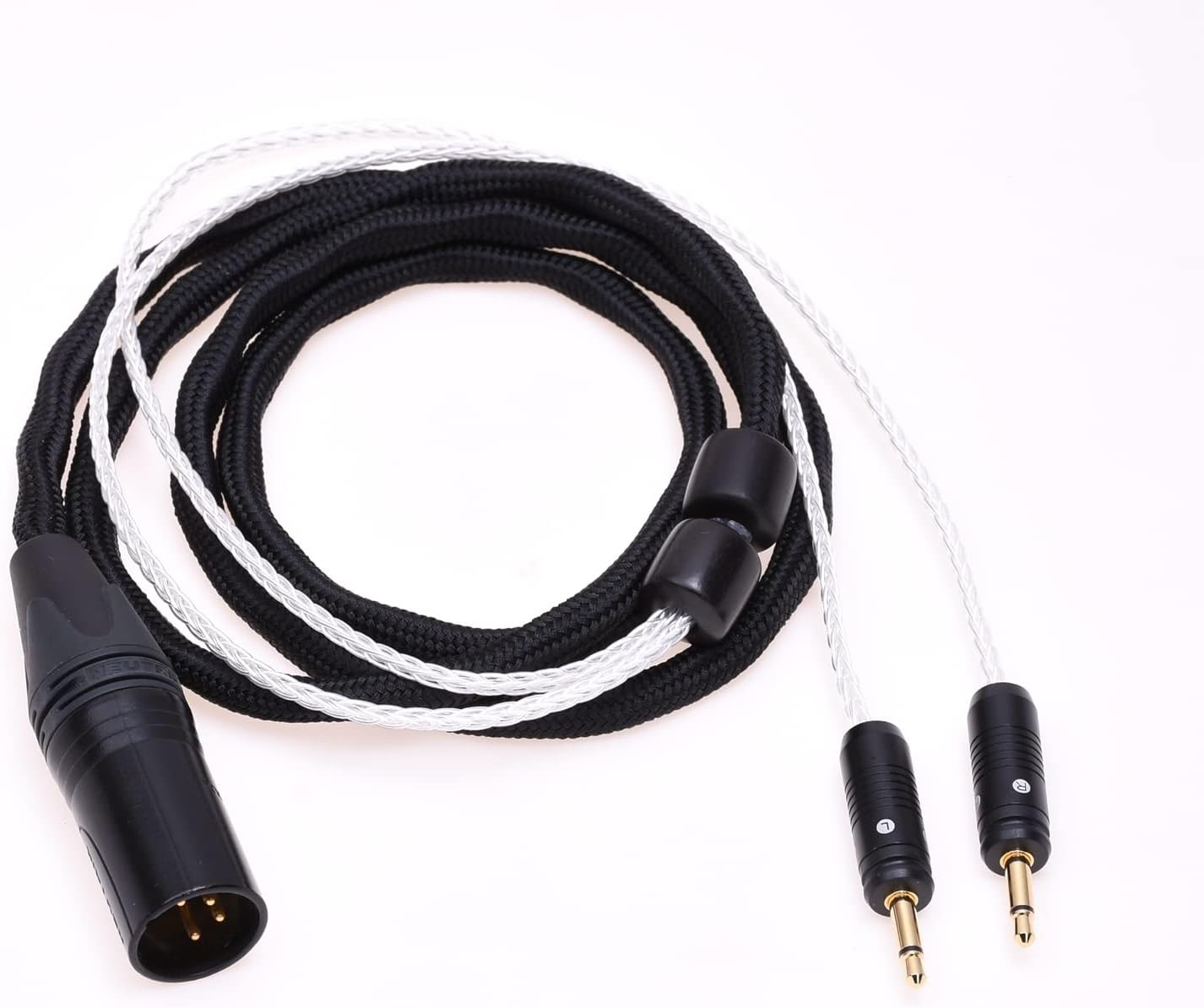 Silver Plated Upgrade Cable for Focal Radiance CELESTEE Clear STELLIA (1.8M, 4Pin XLR Balanced)