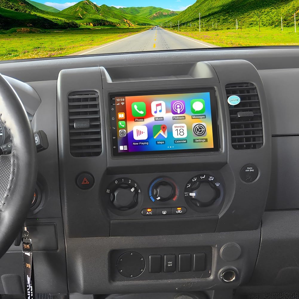 Android 14 Double Din Car Stereo Radio for Nissan Xterra 2000-2006 2007 2008 7