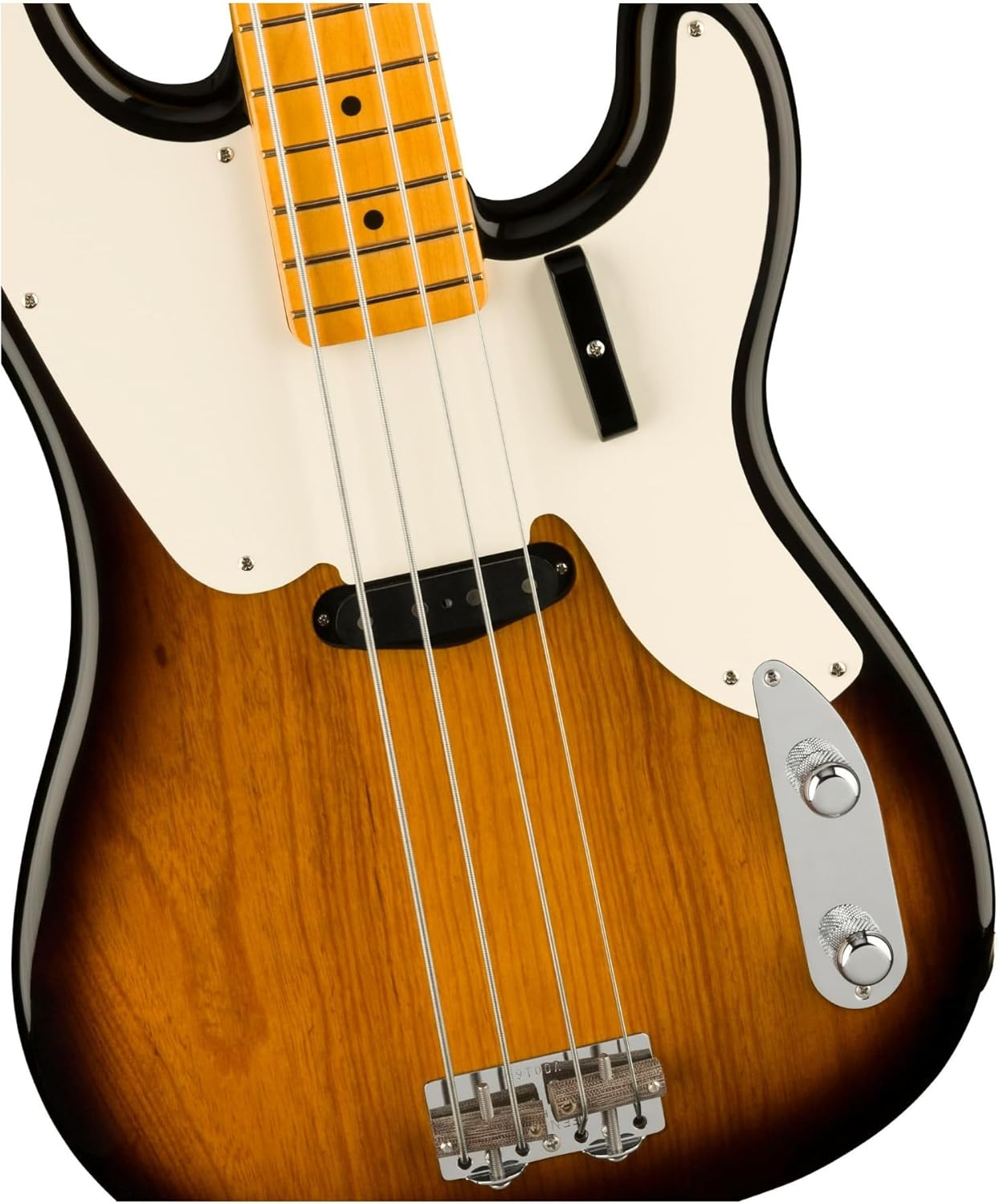 Fender American Vintage II 1954 Precision Bass, 2-Color Sunburst, Maple Fingerboard