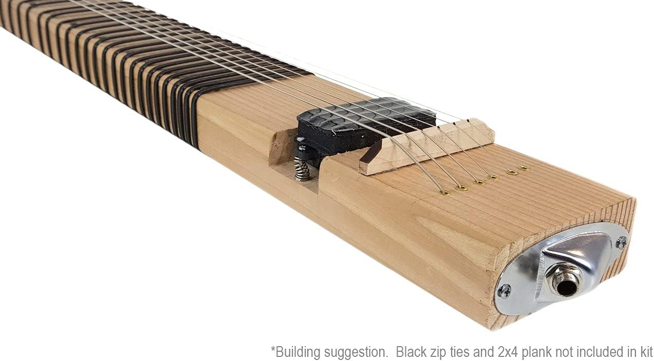 2x4 Lap Steel Guitar Kit - the DIY Slide Guitar - You supply the 2x4!