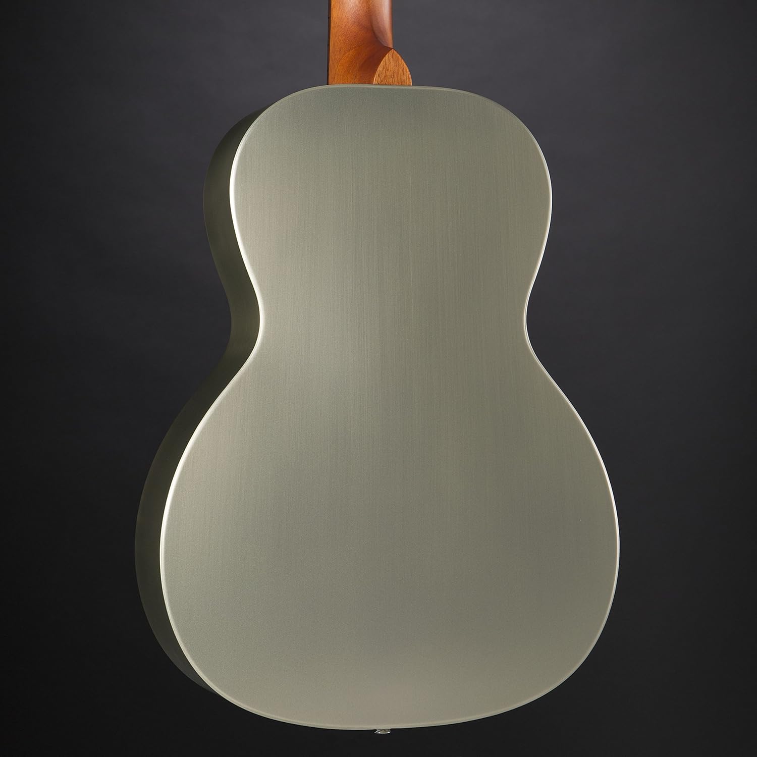 Gretsch G9201 Honey Dipper Round-Neck, Brass Body, and Padauk Fingerboard 6-String Resonator Guitar (Right-Handed, Weathered Pump House Roof)