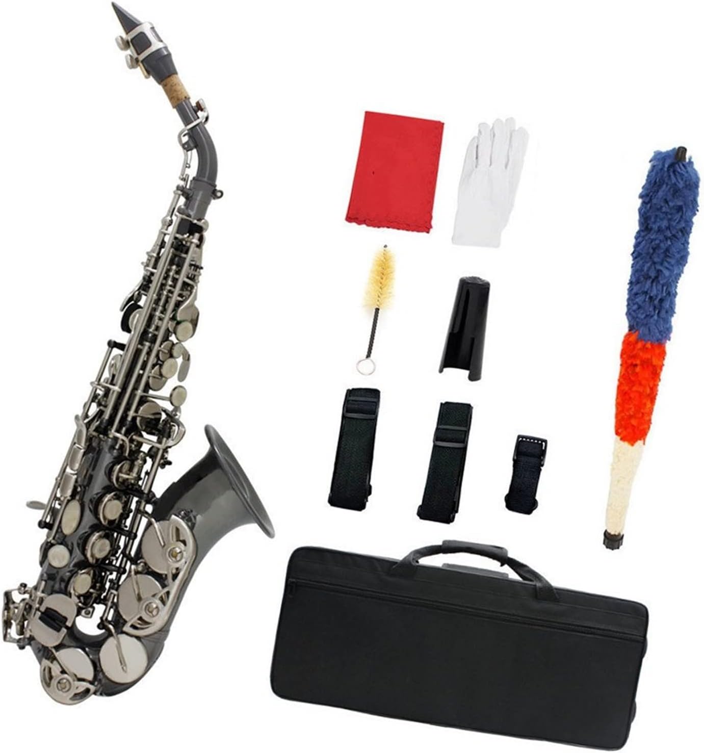 Saxophone B Flat Professional Woodwind Instrument Sax with Box Musical Instrument Accessories