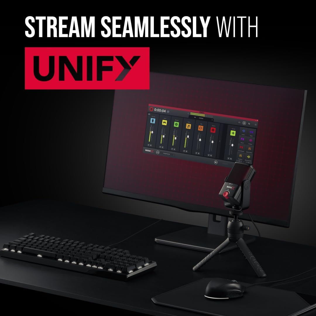 RØDE X XCM-50 Professional USB Condenser Microphone and Virtual Mixing Solution For Streamers and Gamers