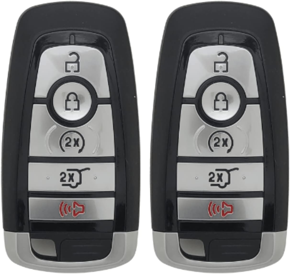 KEY2U - New Smart Proximity Keyless Entry Exact Match to OEM Car Key Fob Replacement for Ford Expedition/Explorer/Escape with FCC ID: M3N-A2C931426 P/N: 164-R8198. Pack of 2
