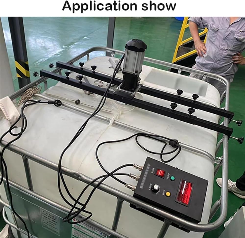 Agitator, Commercial Paint Stirring Machine, Electric Tank Mixer Machine with Support Hanger, Paint Mixing Equipment, for Ink Agitator