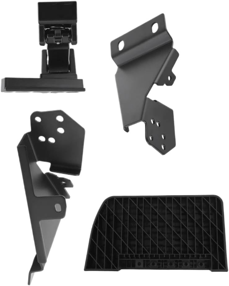 Rear Bumper Side Bed Step Kit Retractable BedStep Compatible with Automotive Motorcycle Parts F150 2021 2022 2023