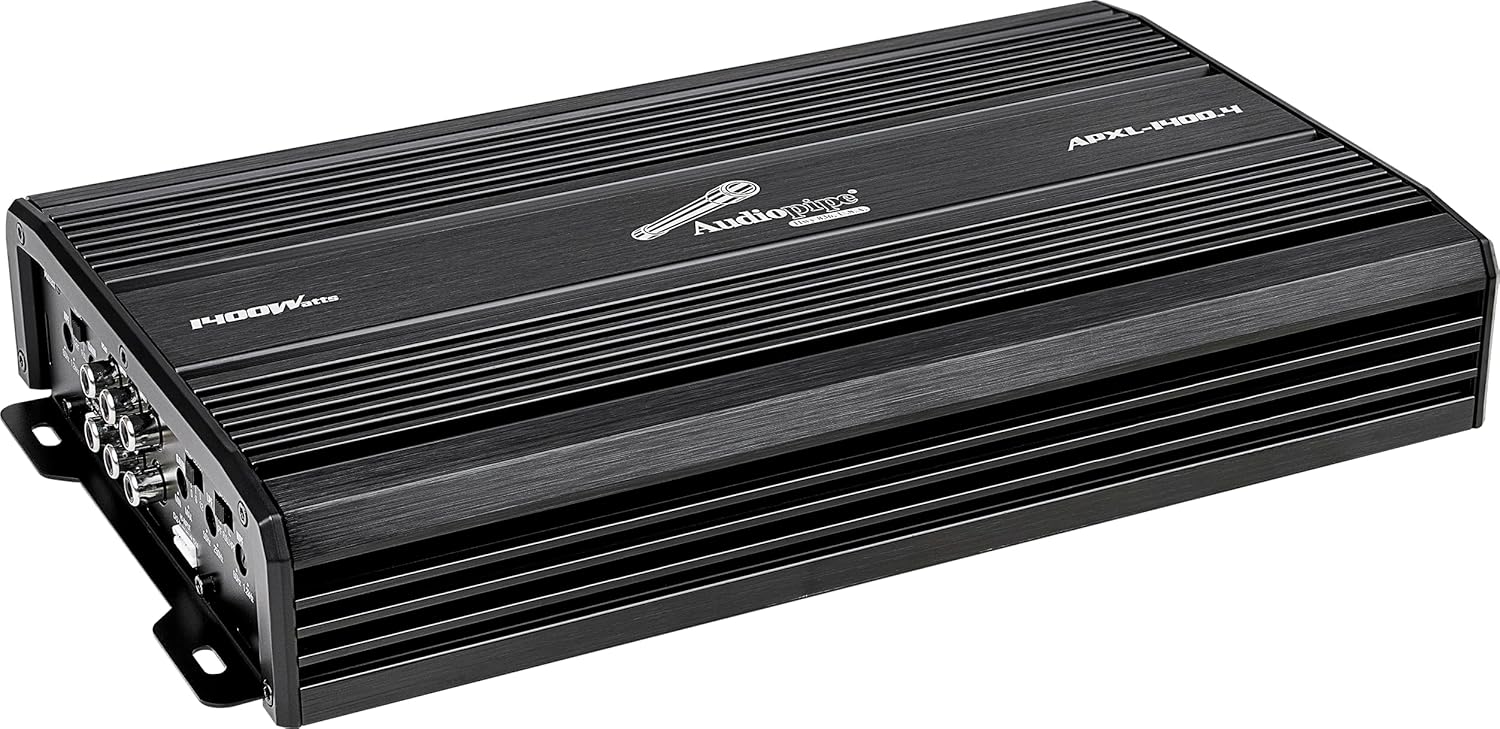 Audiopipe APXL-1400.4 4-Channel Class A/B Mosfet Amplifier (1400 Watts)