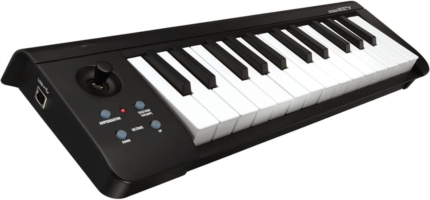 Keyboard Piano 25-Key Compact USB MIDI Keyboard Controller