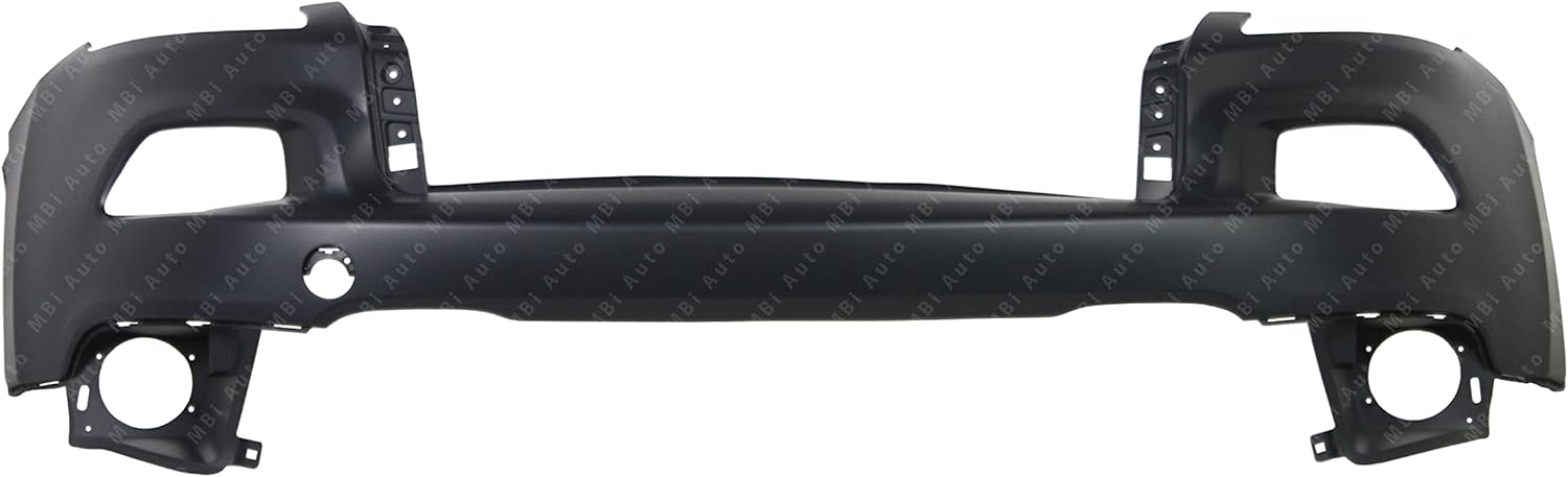 MBI AUTO - Primered, Upper Front Bumper Cover Fascia for 2014 2015 2016 2017 2018 Jeep Cherokee 14 15 16 17 18, CH1014112