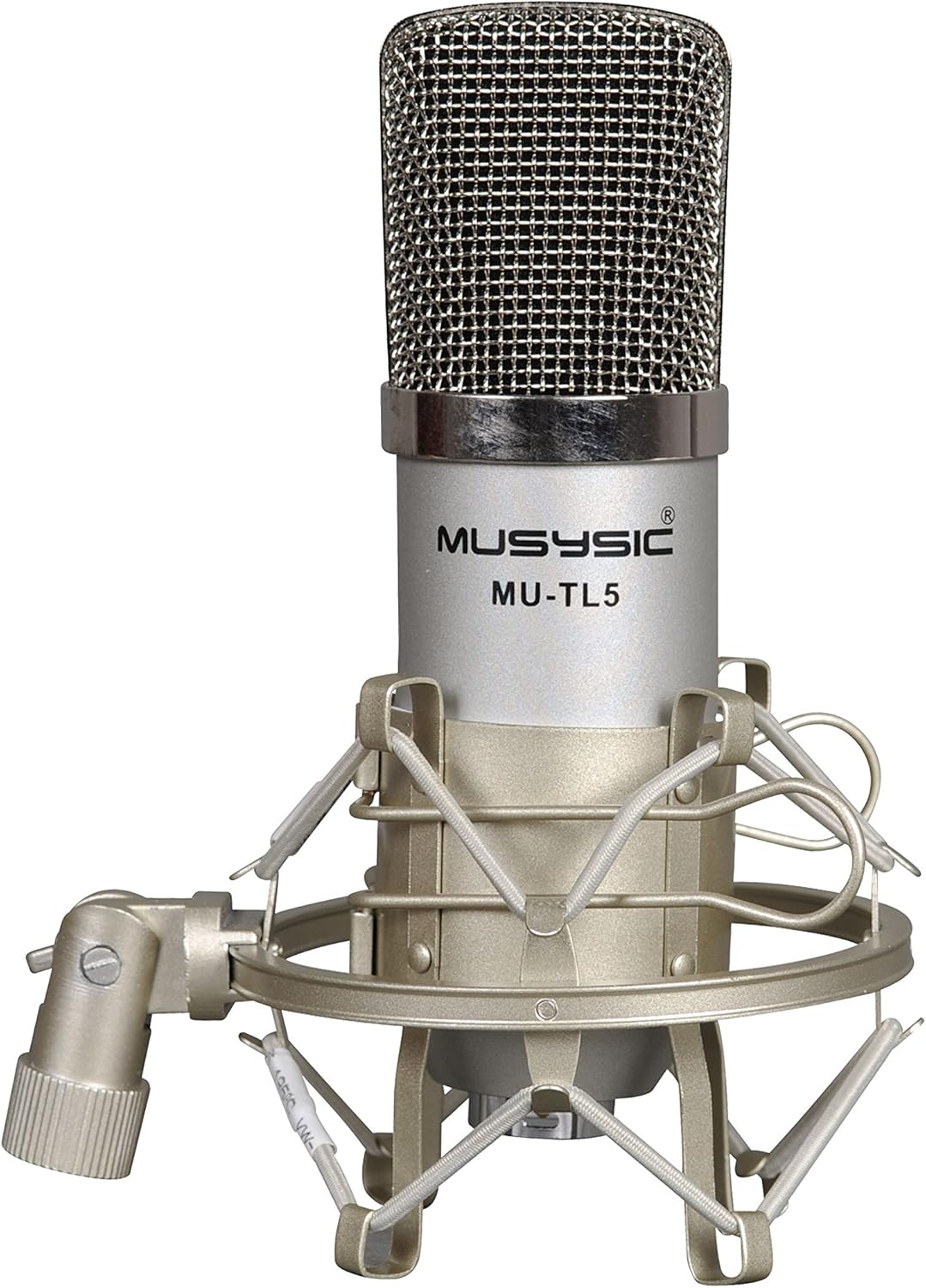 MUSYSIC Professional 4-Channel Digital Mixer with USB Audio Interface for Studio, Webcast, Podcast, Phantom Power with Stereo DJ Studio Streaming - MU-M4KIT