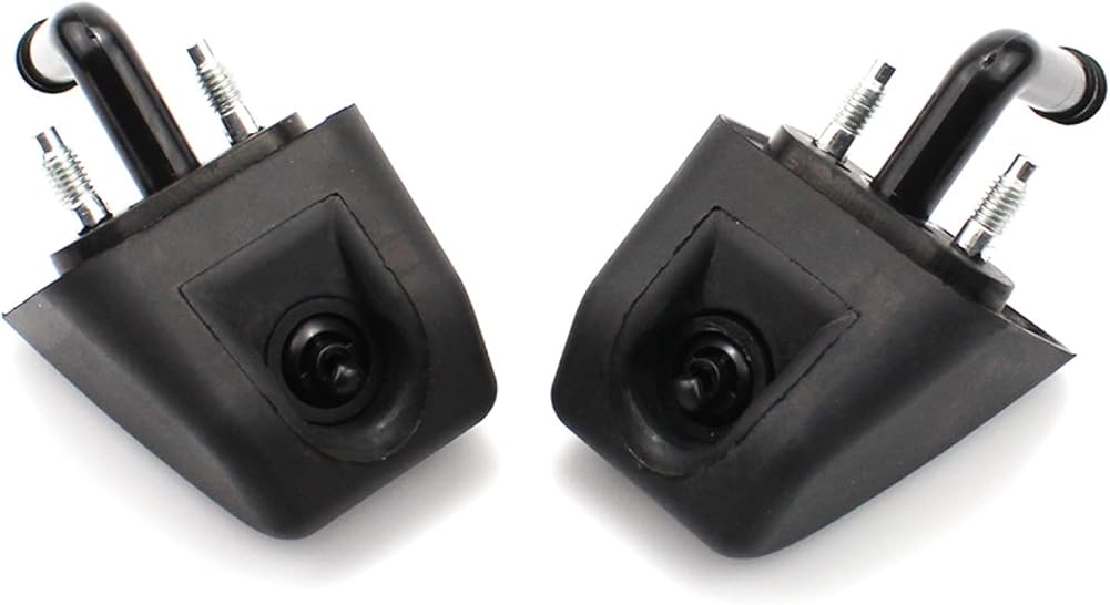 Car Headlight Washer Nozzle Car Styling Front Bumpers Headlight Washer Cleaning Nozzle Jet Mn117396 L=R for Mitsubishi L200 2005-2008