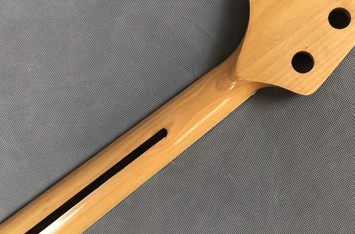 4 String Electric guitar bass neck 20fret 34inch Maple Fingerboard block inlay Gloss DIY