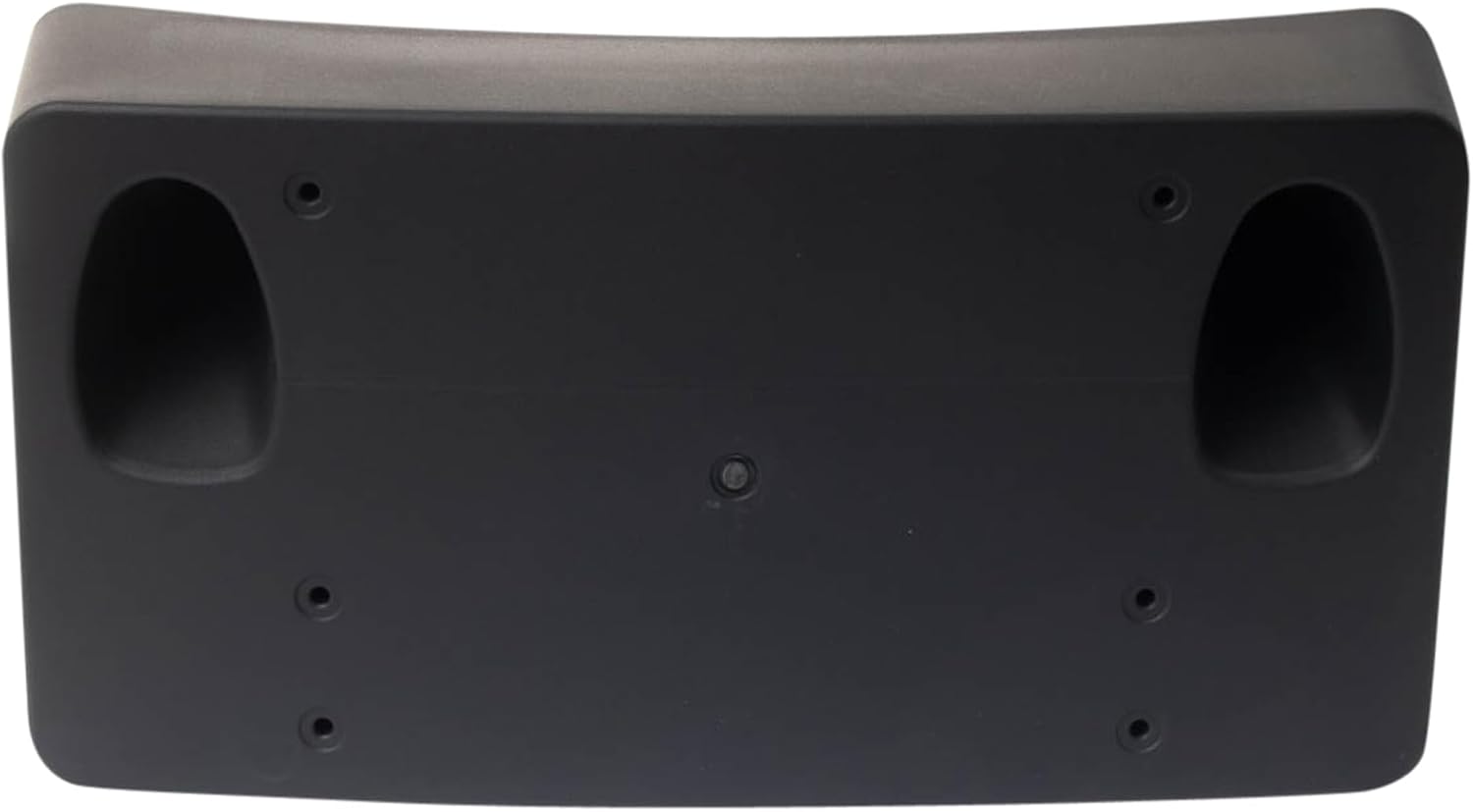 TRQ Front License Plate Bracket Black Compatible with 2020-2022 Mercedes-Benz GLE350 2020-2023 GLE450 2021-2023 GLE53 AMG GLE580 MB1068178