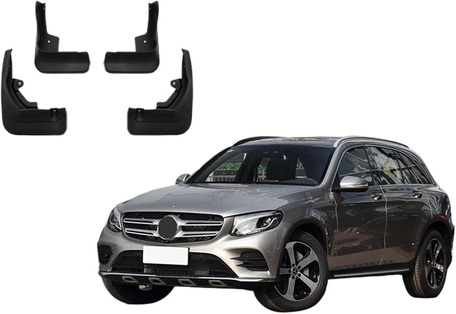 Compatible with Mercedes-Benz GLC 2020-2022 Mudguard Mud Flaps Guard Splash Flap Mudguards Fender Car Accessories
