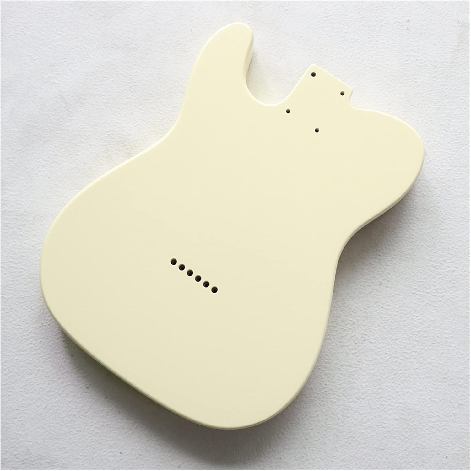 Unfinished Guitar Body DIY Guitar Body Red Poplar Retro Yellow Body Nitrocellulose Lacquer Matte Accessories Guitar DIY Accessory