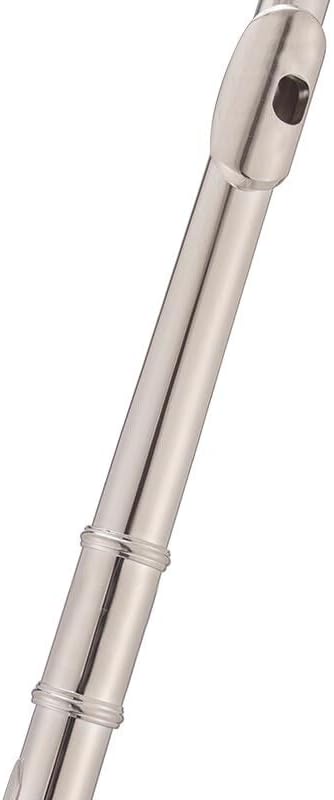 Flute Flute Wind Instrument 17-Hole C-Tuned Tube Body Silver-Plated E-Key Split Opening Flutes Musical Instruments