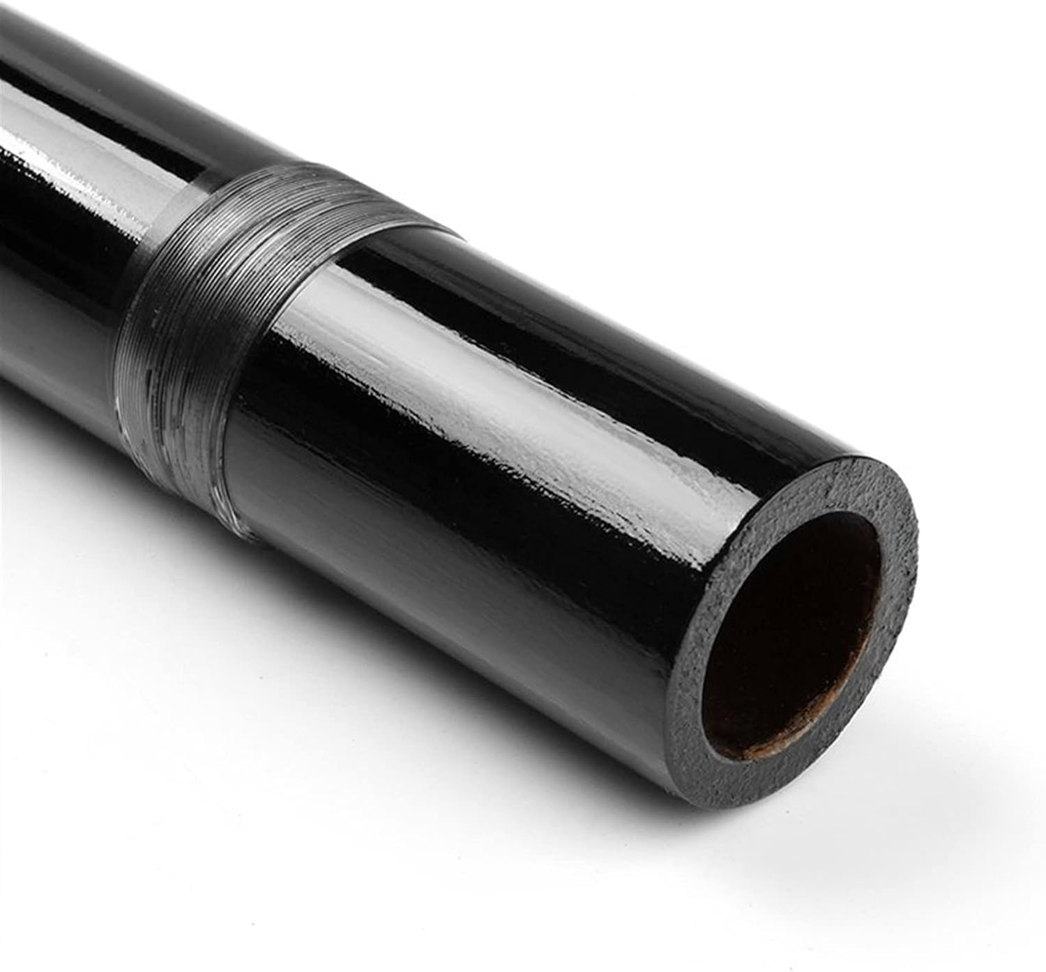 D Key Shakuhachi 5 Holes Musical Instruments Bamboo Vertical Flute Woodwind Instrument with Bag (Color : 1)