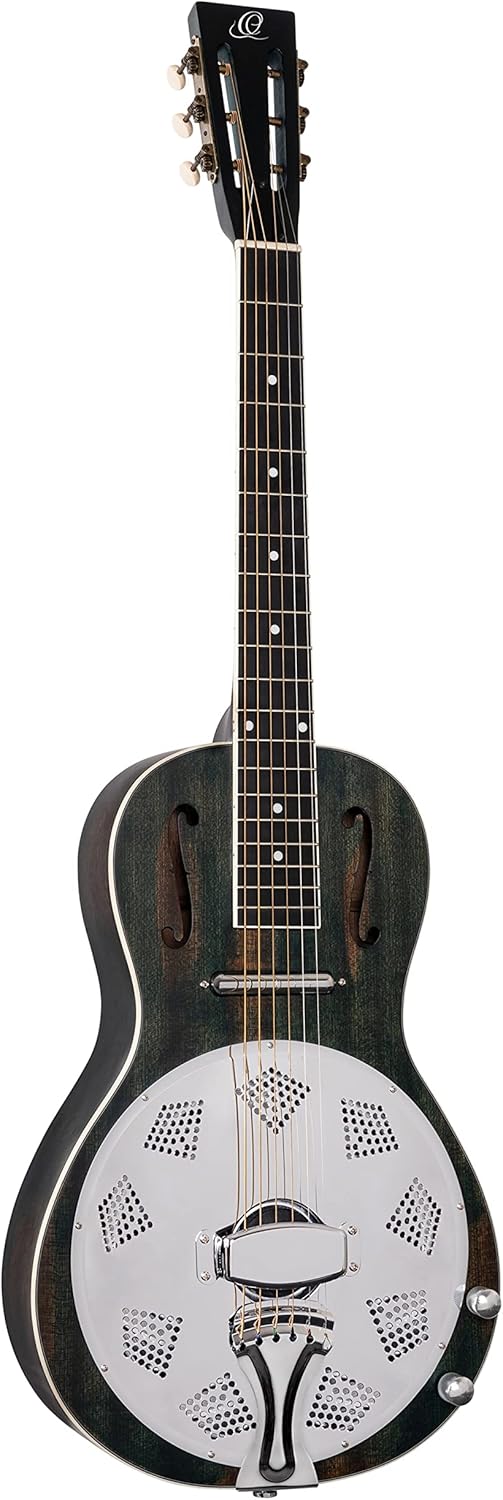 Americana Series Acoustic-Electric Parlor Resonator Guitar
