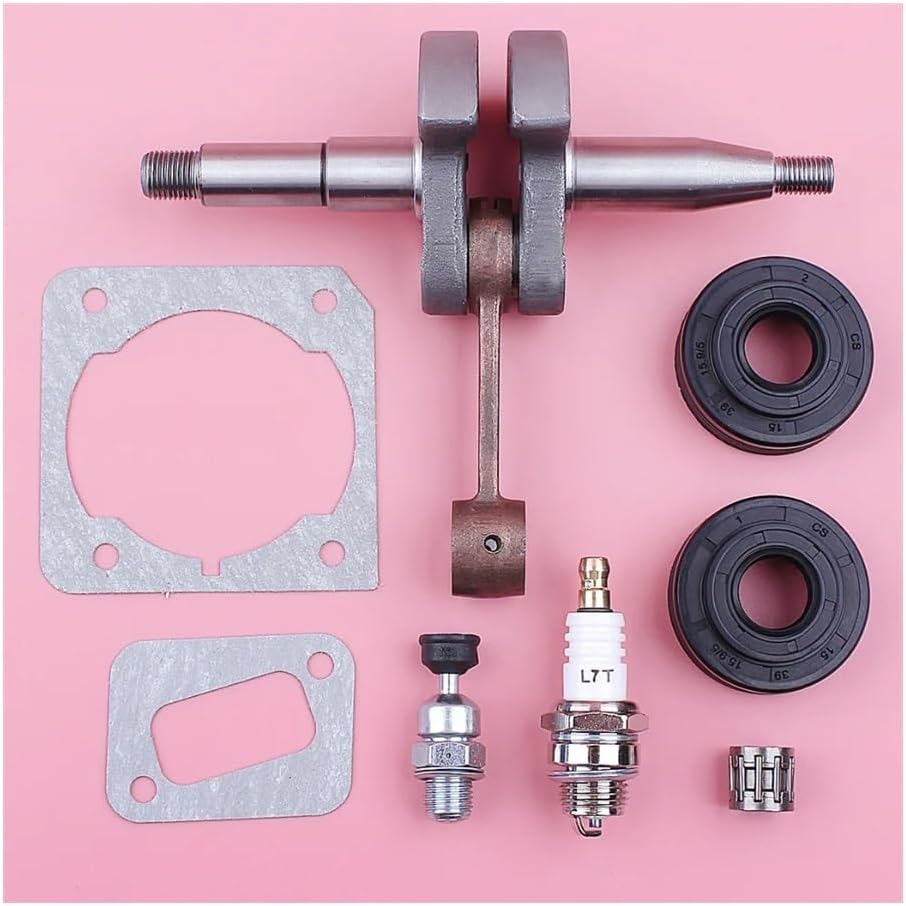 Crankshaft Crank Oil Seal Fit For 340 345 350 Cylinder Gasket Decompression Chainsaw Replace Spare Part