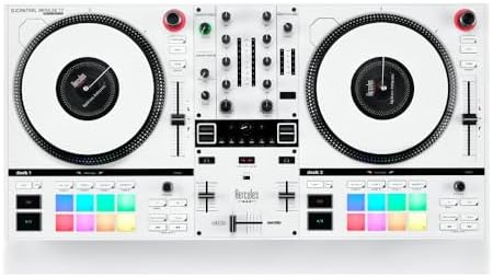 Hercules DJ Control Inpulse T7 White, Limited Edition