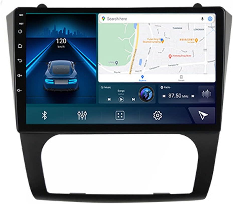 Car Stereo Multimedia MP5 Player 9 Inch Touch Screen for Nissan Teana Altima 2008-2012 Car Audio with Rear View Camera Support SWC/Bluetooth/4G/Wifi/Carplay+Auto