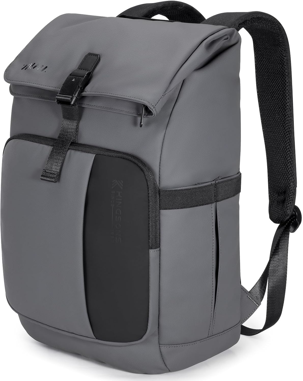 Kingsons Travel Backpack for Men Women，15.6 Inch Anti Theft Laptop Backpack Flight Approved, Large Capacity Water Resistant Computer Backpacks for Weekender Business Hiking