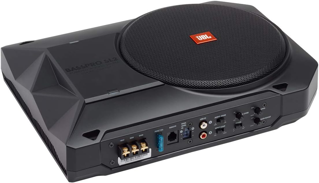 JBL Basspro SL2 - Powered under seat subwoofer system, Black